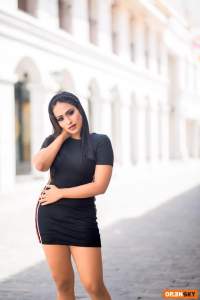 Roshini Perera Hot Black Dress
