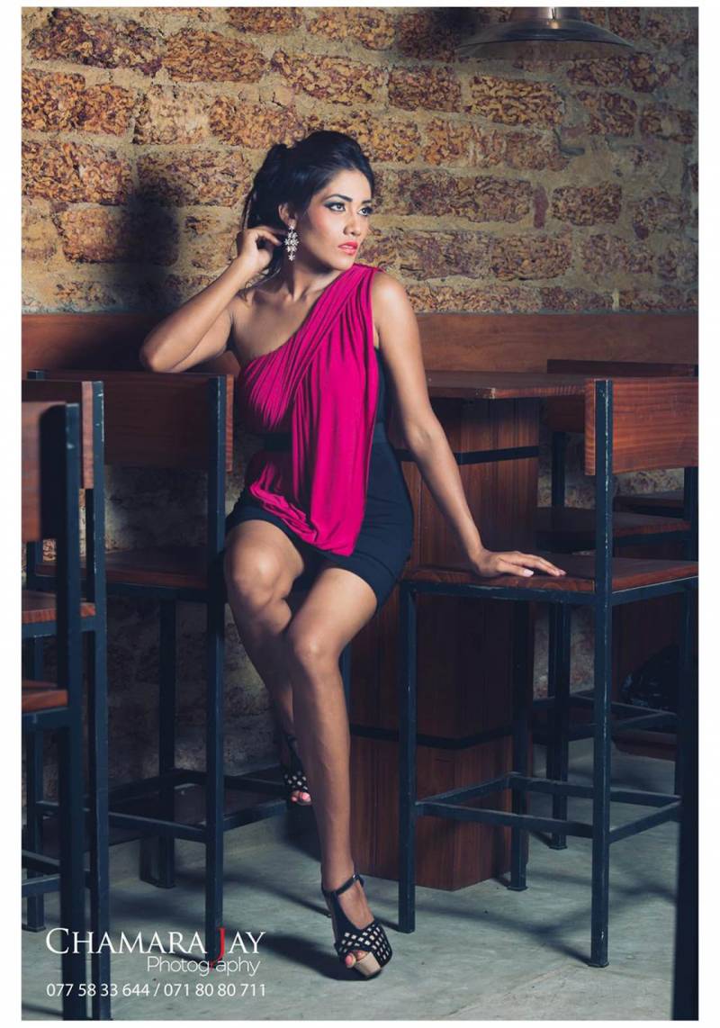 Lakmali Maladugala Flaunts Her Legs