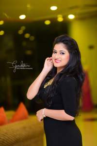 Maneesha Chanchala In Black Dress