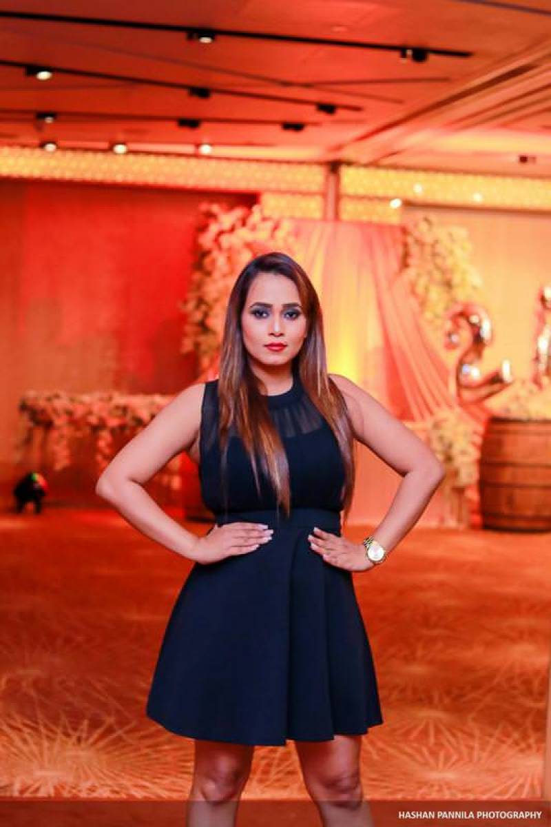Chalani Weerarathne In Flirty Dress