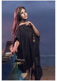 Ashiya Dassanayake Black Dress