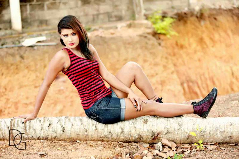 Adisha Shehani Hot Legs Exposed