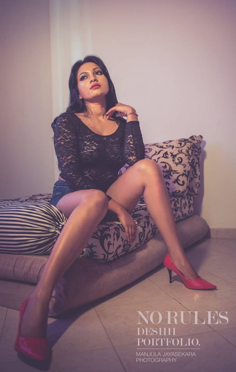Deshii Senadhira Flaunts Her Toned Legs