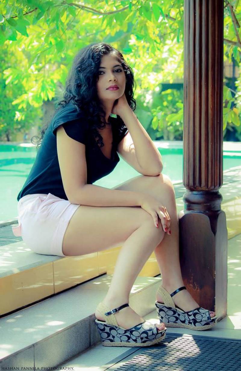 Hasini Samuel Flaunts Her Toned Legs