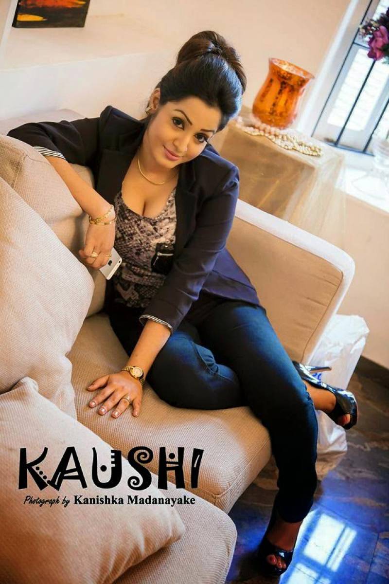 Kaushalya Madhavi Hot In A Black Dress