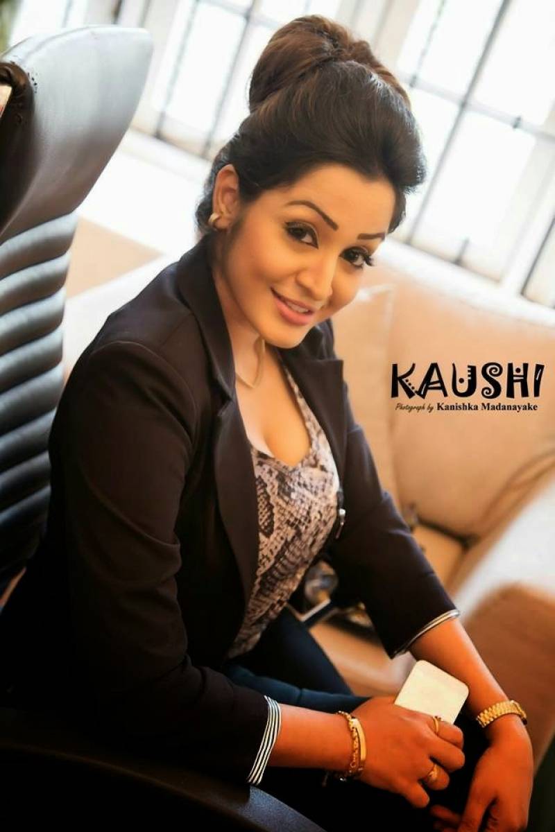 Kaushalya Madhavi Hot In A Black Dress