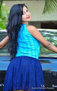 Ishi Zohana Blue Hot Skirt