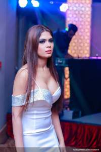 Hasini Samuel White Party Dress
