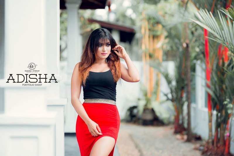 Adisha Shehani Black And Red