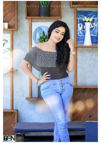 Sinethi Akila In Tight Jeans