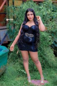 Pavithra Pavi Mini Black Dress