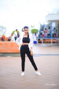 Aksha Sudari In Tight Jeans