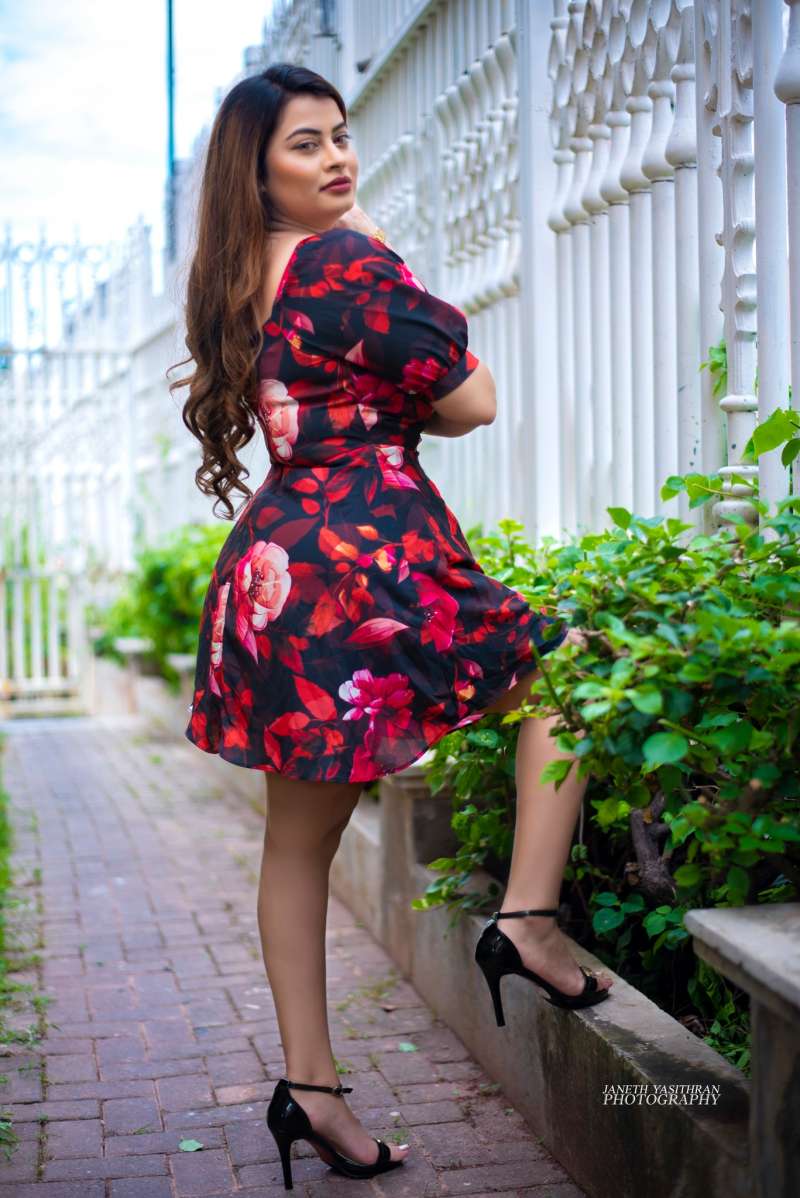 Sarah Sangz Floral Dress